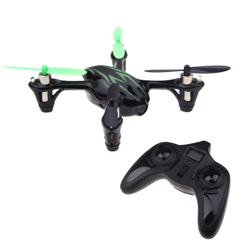 100% Original Hubsan X4 H107C 2.4G 4CH RC RTF Quadcopter Toys W/ HD 2MP Camera Black & Green